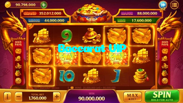 Baccarat VIP casino presented on mobile device in Pakistan with slots and live games